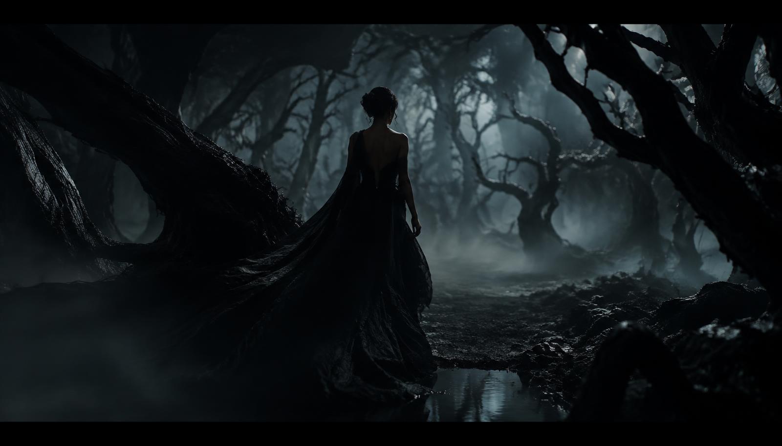 Storyboard frame 1: The Entrance